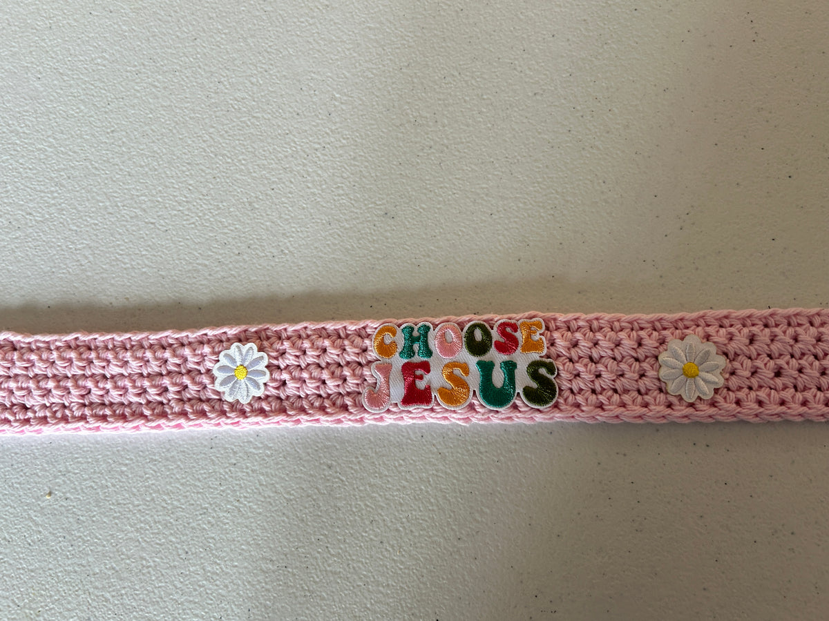 Crocheted Headbands with a Message