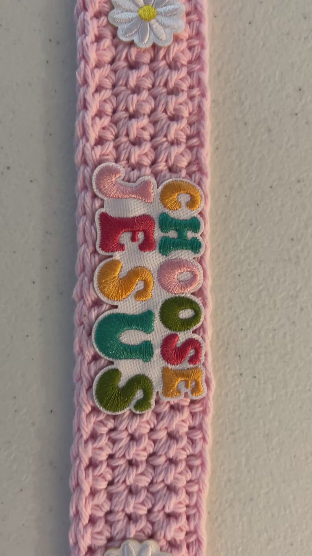 Crocheted Headbands with a Message