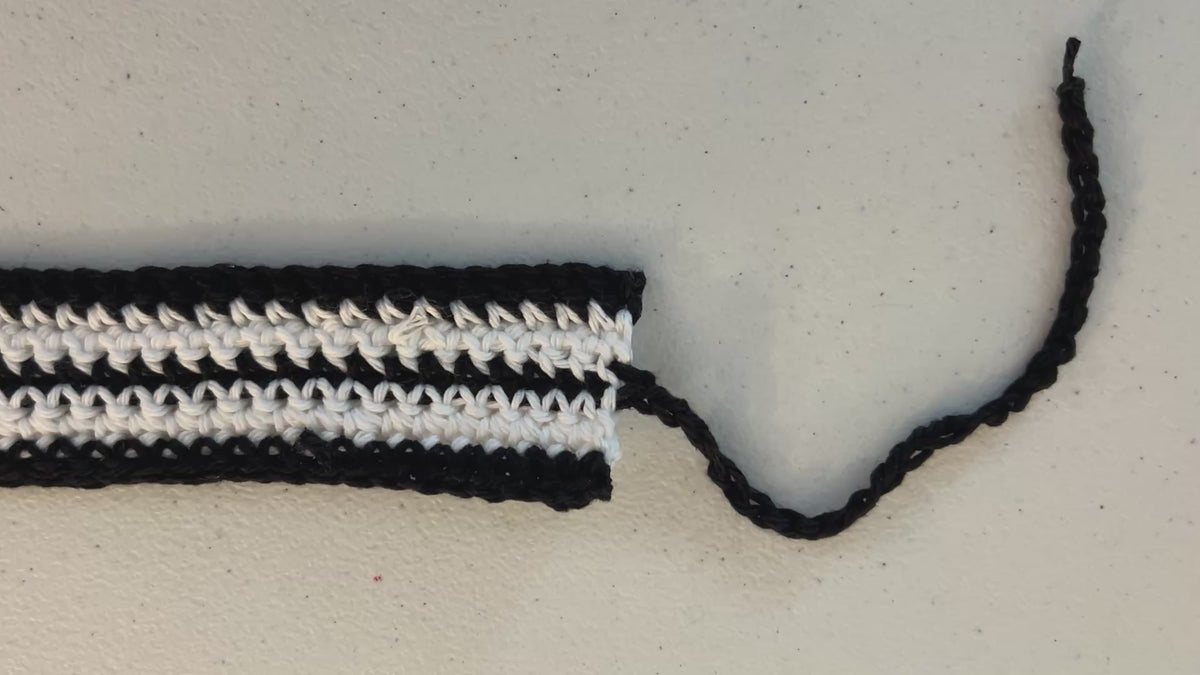 Crocheted Headbands with a Message